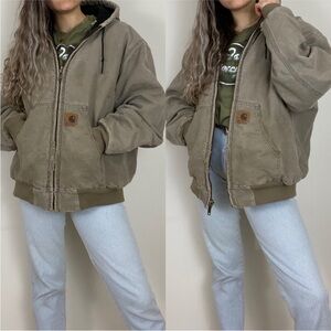 Vintage 90s Distressed Oversized Carhartt Dad Coat